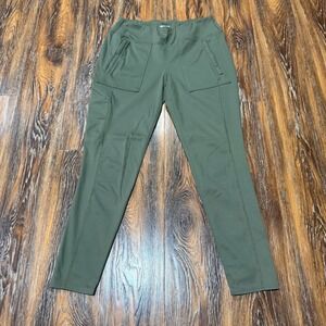 Ridgecut Toughwear Womens Olive Green Utility Hiking Pants Leggings Jeans Size M